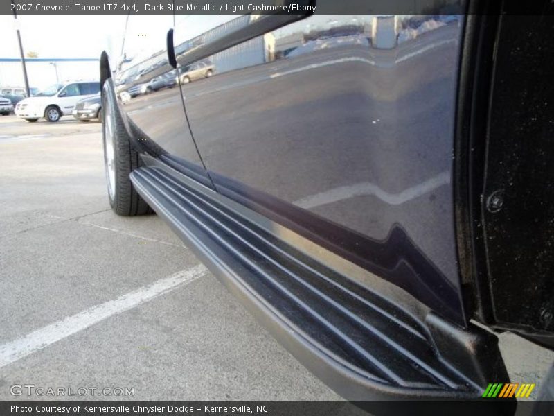 Dark Blue Metallic / Light Cashmere/Ebony 2007 Chevrolet Tahoe LTZ 4x4