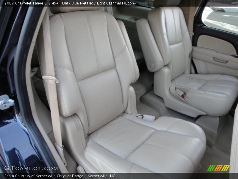 Dark Blue Metallic / Light Cashmere/Ebony 2007 Chevrolet Tahoe LTZ 4x4