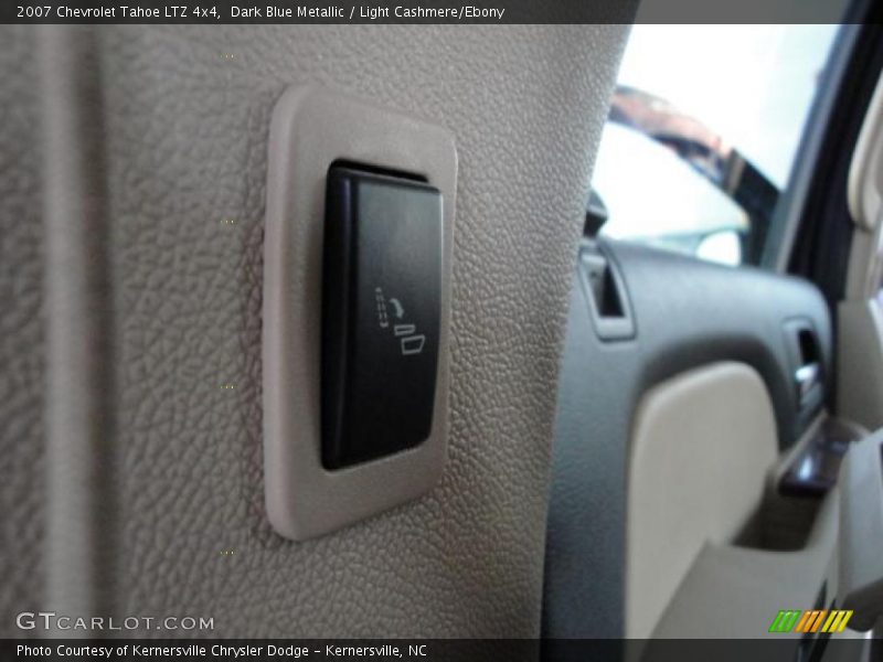 Dark Blue Metallic / Light Cashmere/Ebony 2007 Chevrolet Tahoe LTZ 4x4