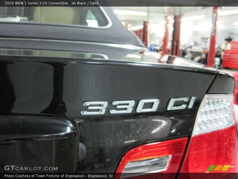 Jet Black / Sand 2006 BMW 3 Series 330i Convertible