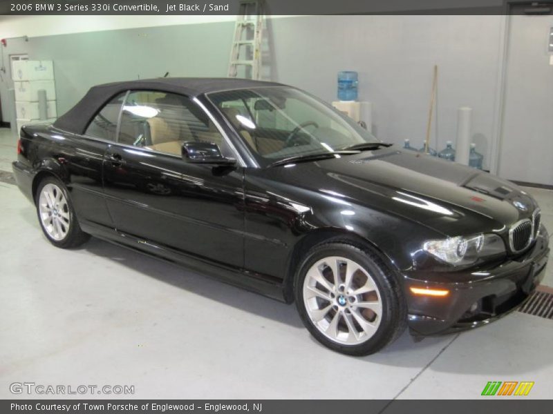 Jet Black / Sand 2006 BMW 3 Series 330i Convertible