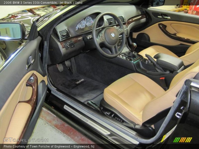 Jet Black / Sand 2006 BMW 3 Series 330i Convertible