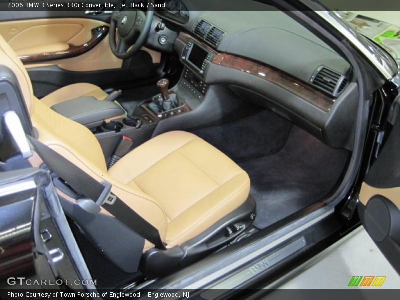 Jet Black / Sand 2006 BMW 3 Series 330i Convertible