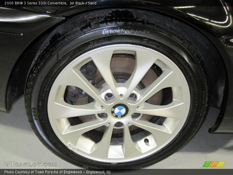 Jet Black / Sand 2006 BMW 3 Series 330i Convertible