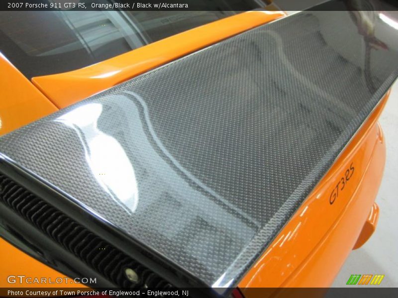 Orange/Black / Black w/Alcantara 2007 Porsche 911 GT3 RS