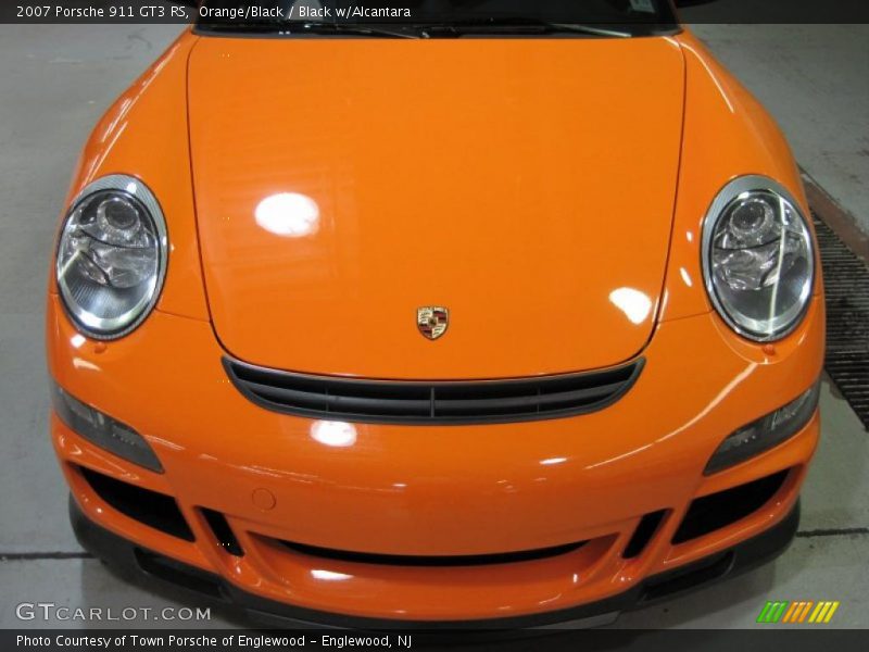 Orange/Black / Black w/Alcantara 2007 Porsche 911 GT3 RS