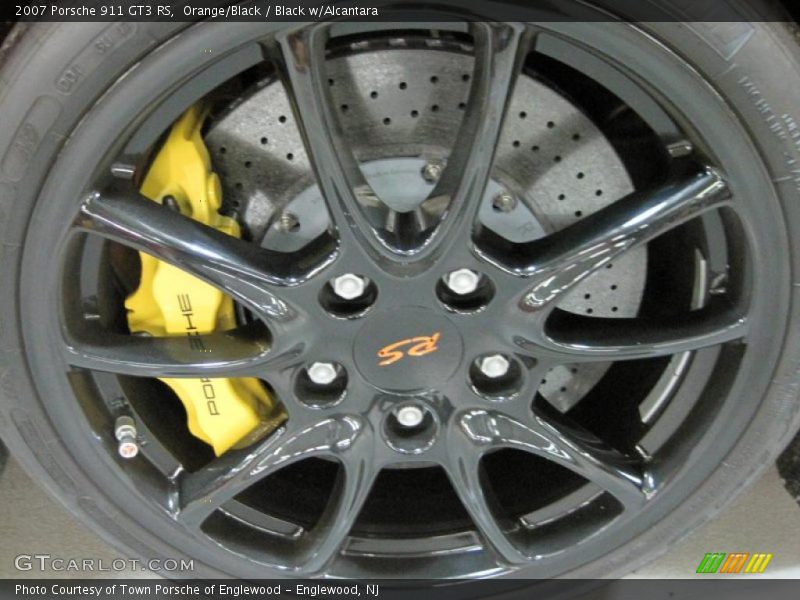 Orange/Black / Black w/Alcantara 2007 Porsche 911 GT3 RS
