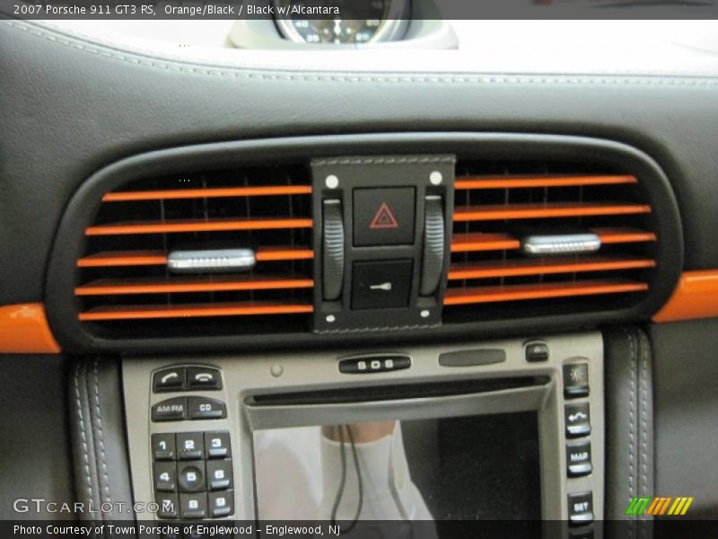 Orange/Black / Black w/Alcantara 2007 Porsche 911 GT3 RS