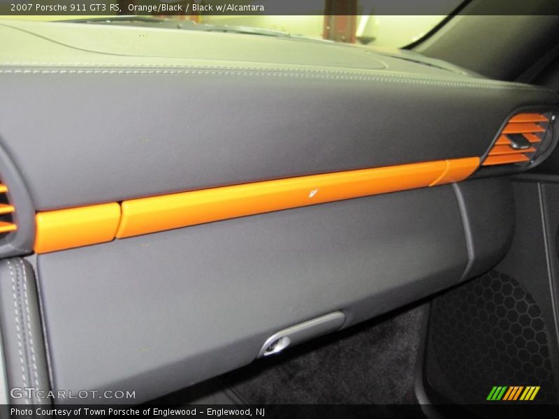 Orange/Black / Black w/Alcantara 2007 Porsche 911 GT3 RS