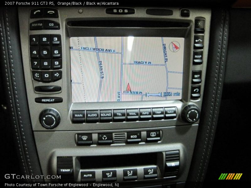 Orange/Black / Black w/Alcantara 2007 Porsche 911 GT3 RS