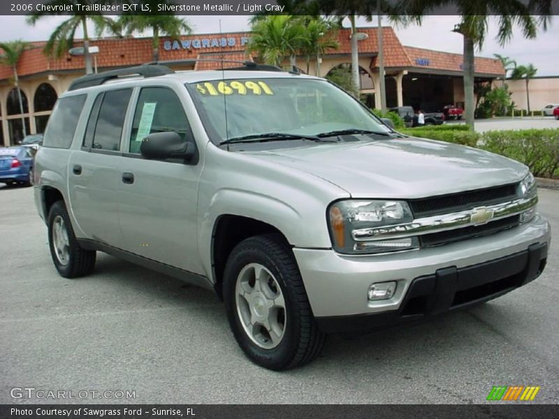 Silverstone Metallic / Light Gray 2006 Chevrolet TrailBlazer EXT LS