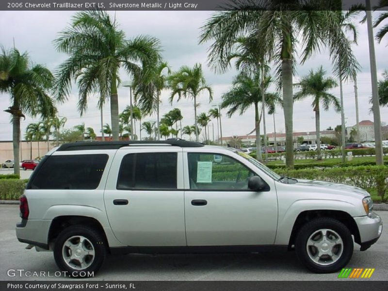 Silverstone Metallic / Light Gray 2006 Chevrolet TrailBlazer EXT LS