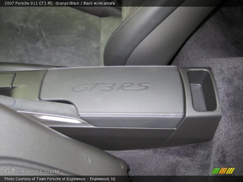 Orange/Black / Black w/Alcantara 2007 Porsche 911 GT3 RS