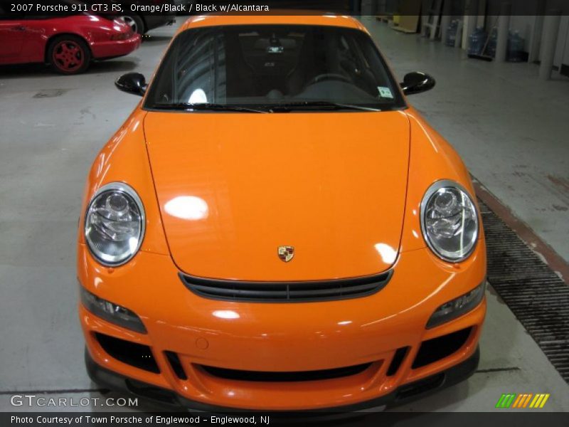 Orange/Black / Black w/Alcantara 2007 Porsche 911 GT3 RS