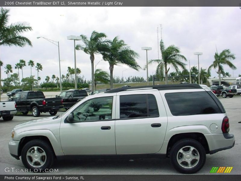 Silverstone Metallic / Light Gray 2006 Chevrolet TrailBlazer EXT LS