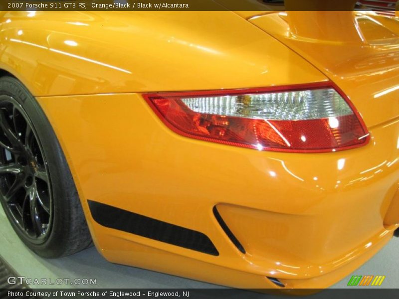 Orange/Black / Black w/Alcantara 2007 Porsche 911 GT3 RS