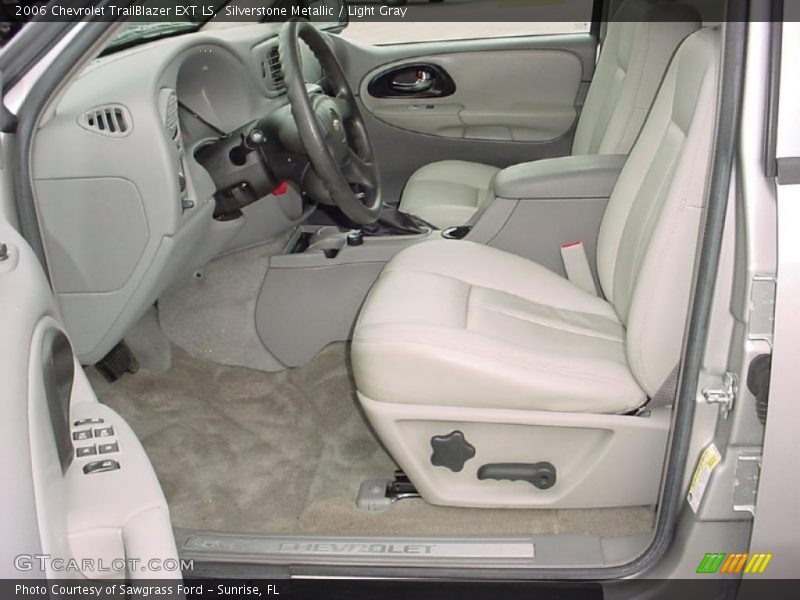Silverstone Metallic / Light Gray 2006 Chevrolet TrailBlazer EXT LS
