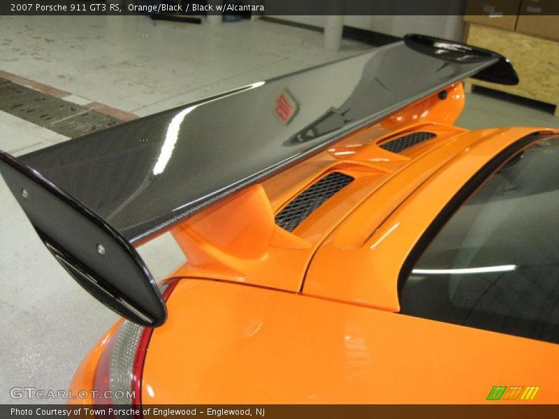 Orange/Black / Black w/Alcantara 2007 Porsche 911 GT3 RS