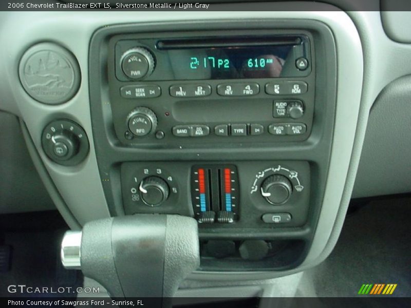 Silverstone Metallic / Light Gray 2006 Chevrolet TrailBlazer EXT LS