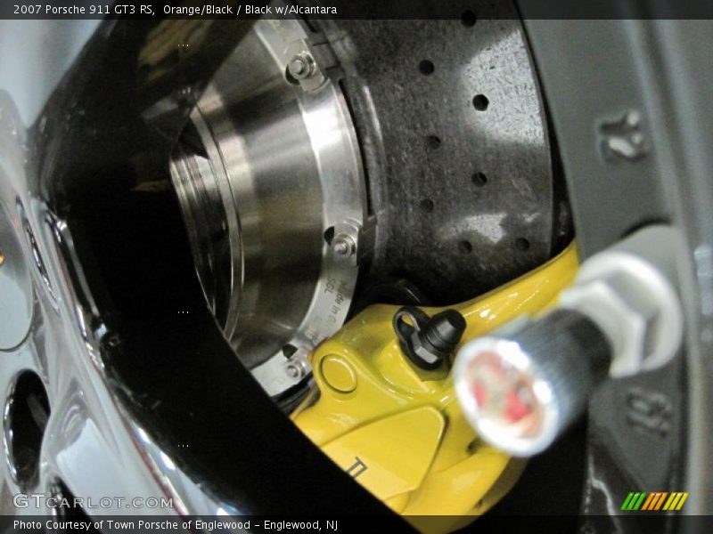 Orange/Black / Black w/Alcantara 2007 Porsche 911 GT3 RS
