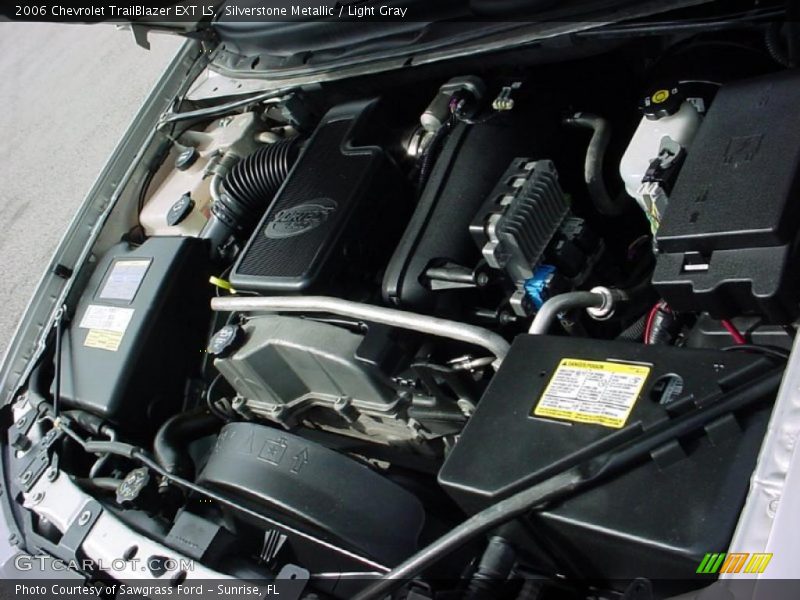 Silverstone Metallic / Light Gray 2006 Chevrolet TrailBlazer EXT LS