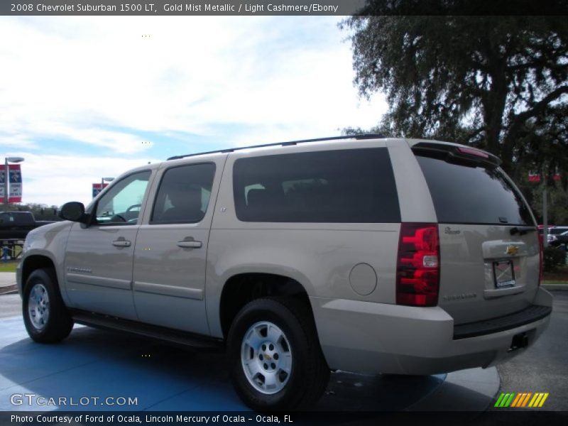 Gold Mist Metallic / Light Cashmere/Ebony 2008 Chevrolet Suburban 1500 LT