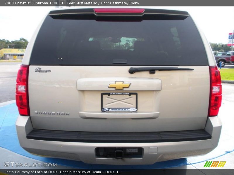 Gold Mist Metallic / Light Cashmere/Ebony 2008 Chevrolet Suburban 1500 LT