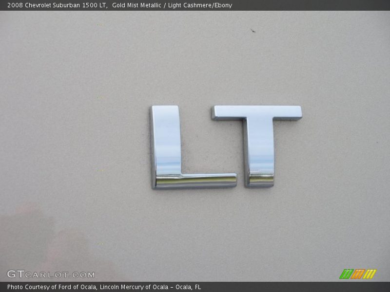 Gold Mist Metallic / Light Cashmere/Ebony 2008 Chevrolet Suburban 1500 LT