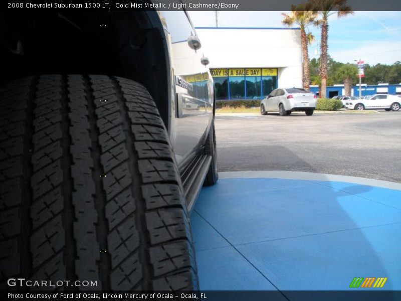 Gold Mist Metallic / Light Cashmere/Ebony 2008 Chevrolet Suburban 1500 LT