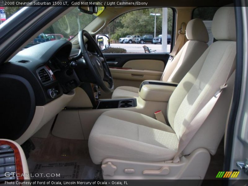 Gold Mist Metallic / Light Cashmere/Ebony 2008 Chevrolet Suburban 1500 LT