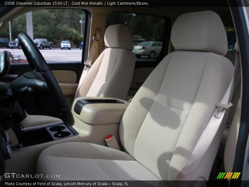 Gold Mist Metallic / Light Cashmere/Ebony 2008 Chevrolet Suburban 1500 LT