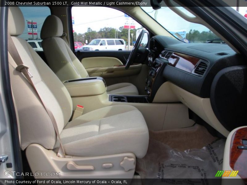 Gold Mist Metallic / Light Cashmere/Ebony 2008 Chevrolet Suburban 1500 LT