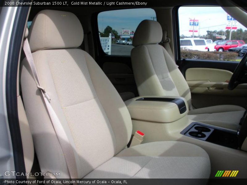 Gold Mist Metallic / Light Cashmere/Ebony 2008 Chevrolet Suburban 1500 LT