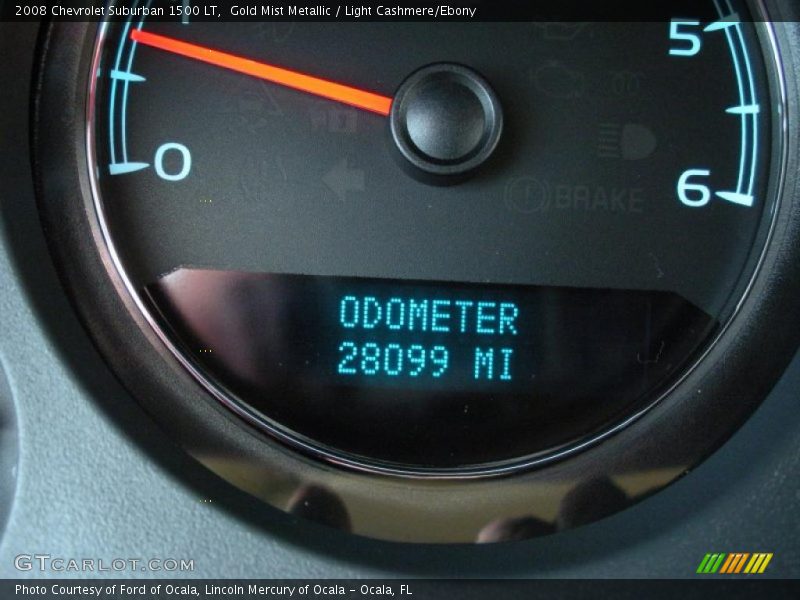 Gold Mist Metallic / Light Cashmere/Ebony 2008 Chevrolet Suburban 1500 LT