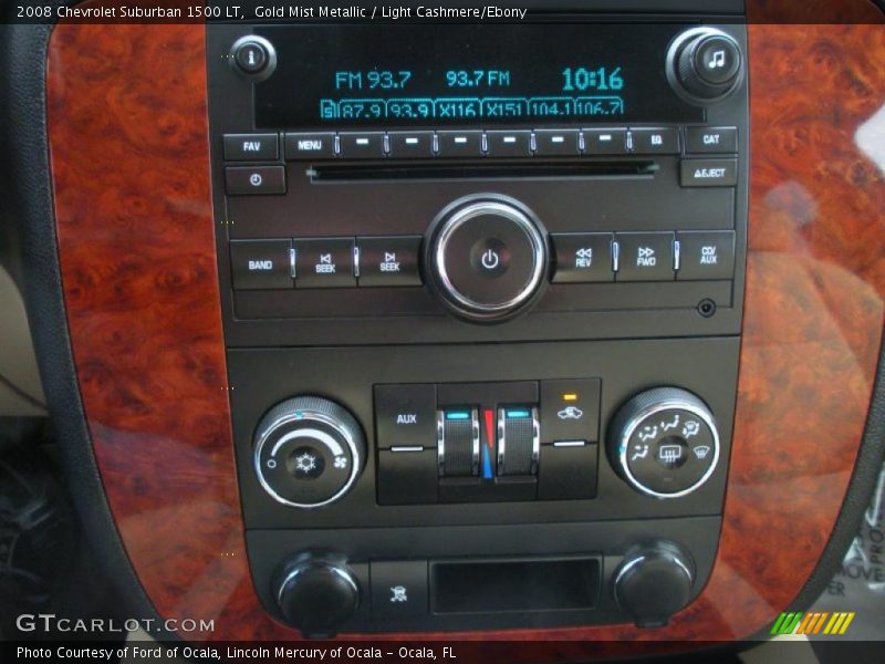 Gold Mist Metallic / Light Cashmere/Ebony 2008 Chevrolet Suburban 1500 LT