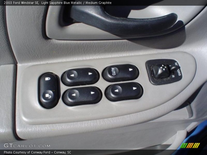 Light Sapphire Blue Metallic / Medium Graphite 2003 Ford Windstar SE