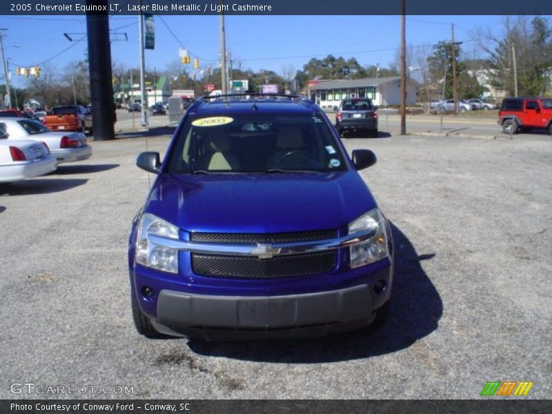 Laser Blue Metallic / Light Cashmere 2005 Chevrolet Equinox LT