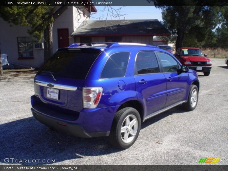 Laser Blue Metallic / Light Cashmere 2005 Chevrolet Equinox LT