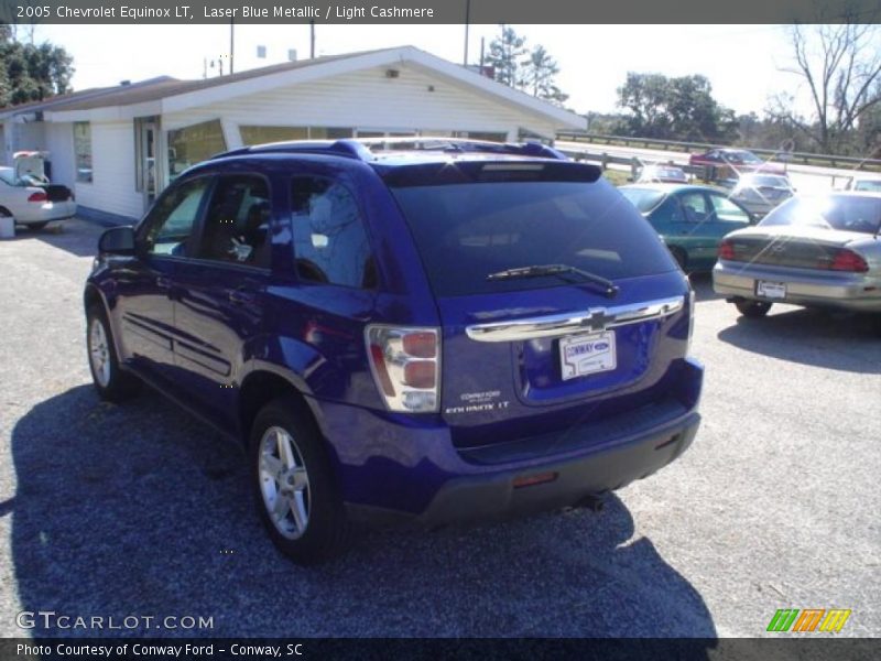 Laser Blue Metallic / Light Cashmere 2005 Chevrolet Equinox LT