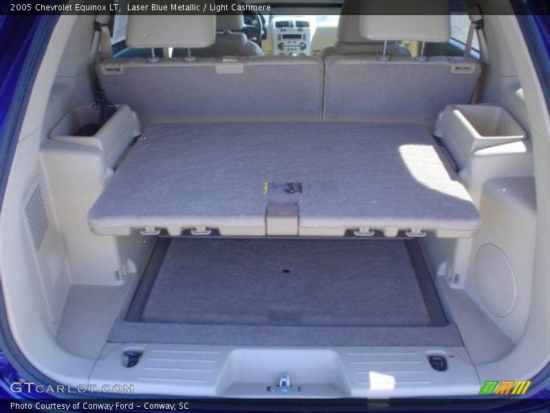 Laser Blue Metallic / Light Cashmere 2005 Chevrolet Equinox LT