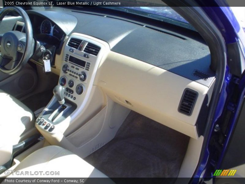 Laser Blue Metallic / Light Cashmere 2005 Chevrolet Equinox LT