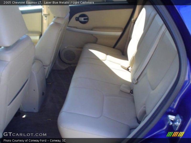 Laser Blue Metallic / Light Cashmere 2005 Chevrolet Equinox LT