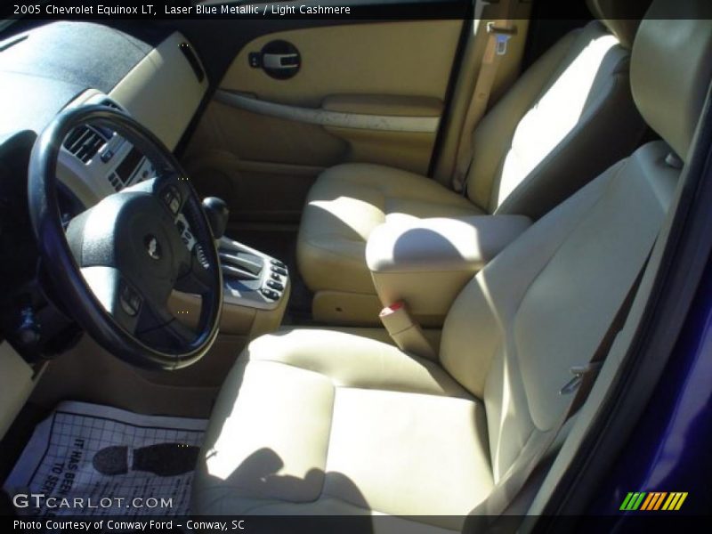Laser Blue Metallic / Light Cashmere 2005 Chevrolet Equinox LT