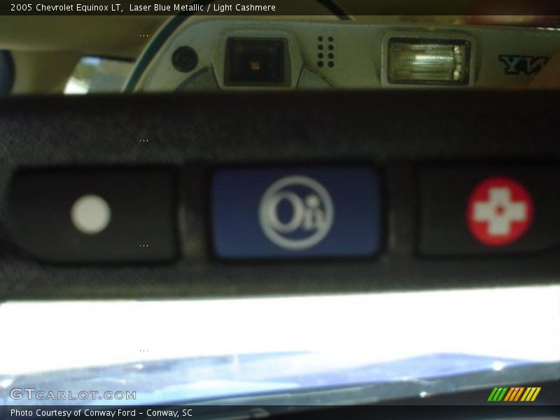 Laser Blue Metallic / Light Cashmere 2005 Chevrolet Equinox LT
