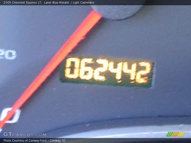 Laser Blue Metallic / Light Cashmere 2005 Chevrolet Equinox LT