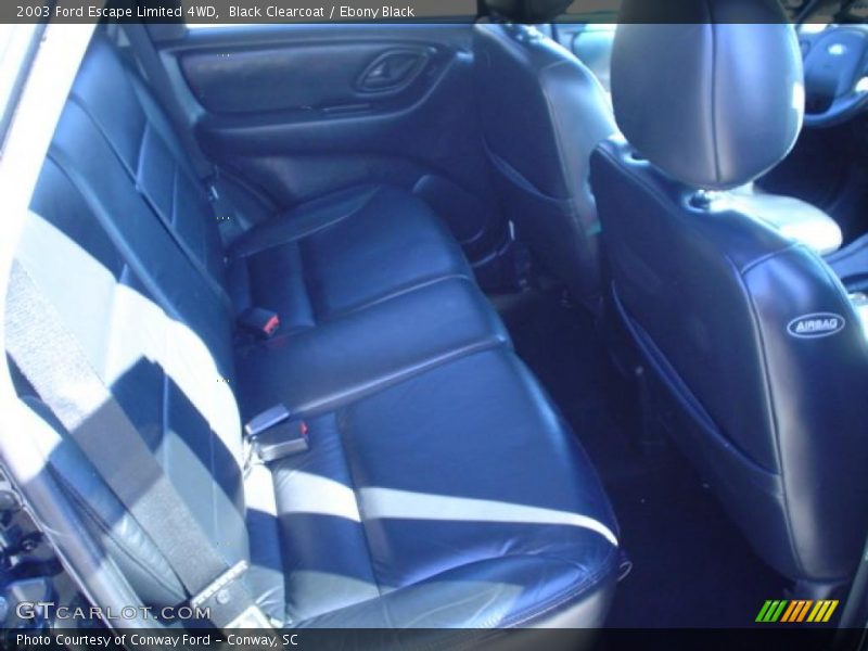 Black Clearcoat / Ebony Black 2003 Ford Escape Limited 4WD