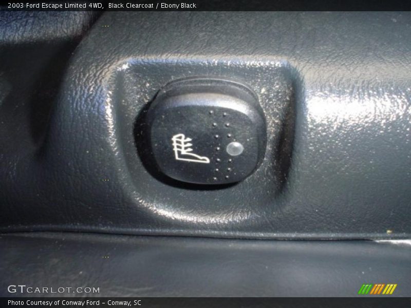 Black Clearcoat / Ebony Black 2003 Ford Escape Limited 4WD
