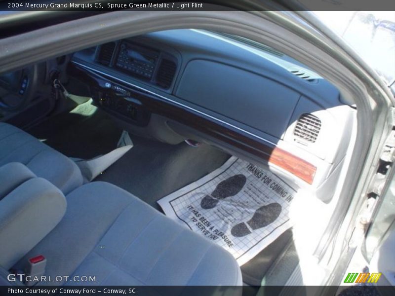Spruce Green Metallic / Light Flint 2004 Mercury Grand Marquis GS