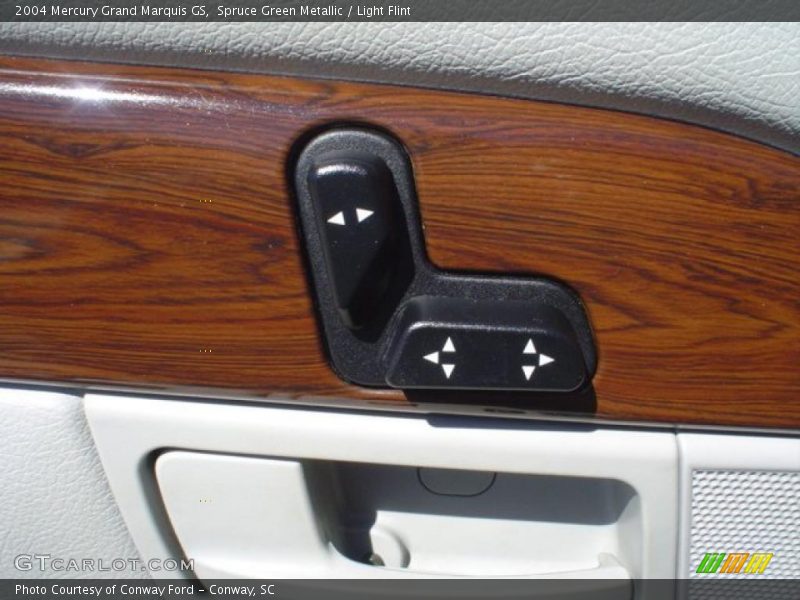 Spruce Green Metallic / Light Flint 2004 Mercury Grand Marquis GS