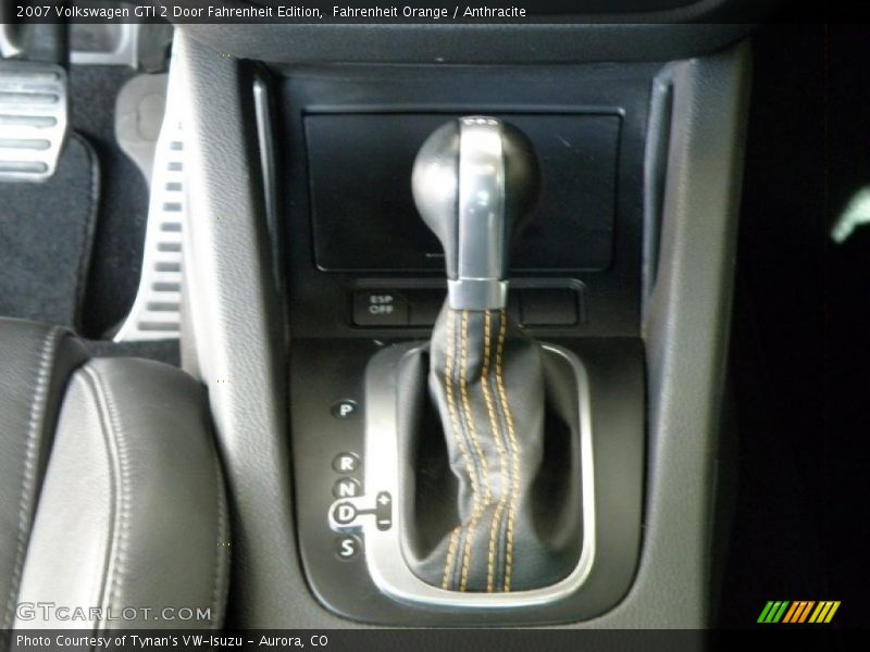 Fahrenheit Orange / Anthracite 2007 Volkswagen GTI 2 Door Fahrenheit Edition